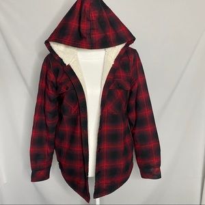 Boston Traders flannel fleece lined jacket